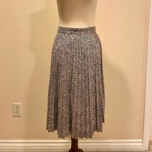 Ann Taylor leopard skirt - size 0 Petite- new with tags